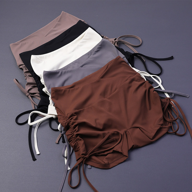 定制抽绳蜜桃臀提臀健身短裤女高腰透气运动裤紧身三分瑜伽裤速干,运动服/休闲服装,健身裤,淘宝优惠券,粉丝福利购,淘宝优惠卷