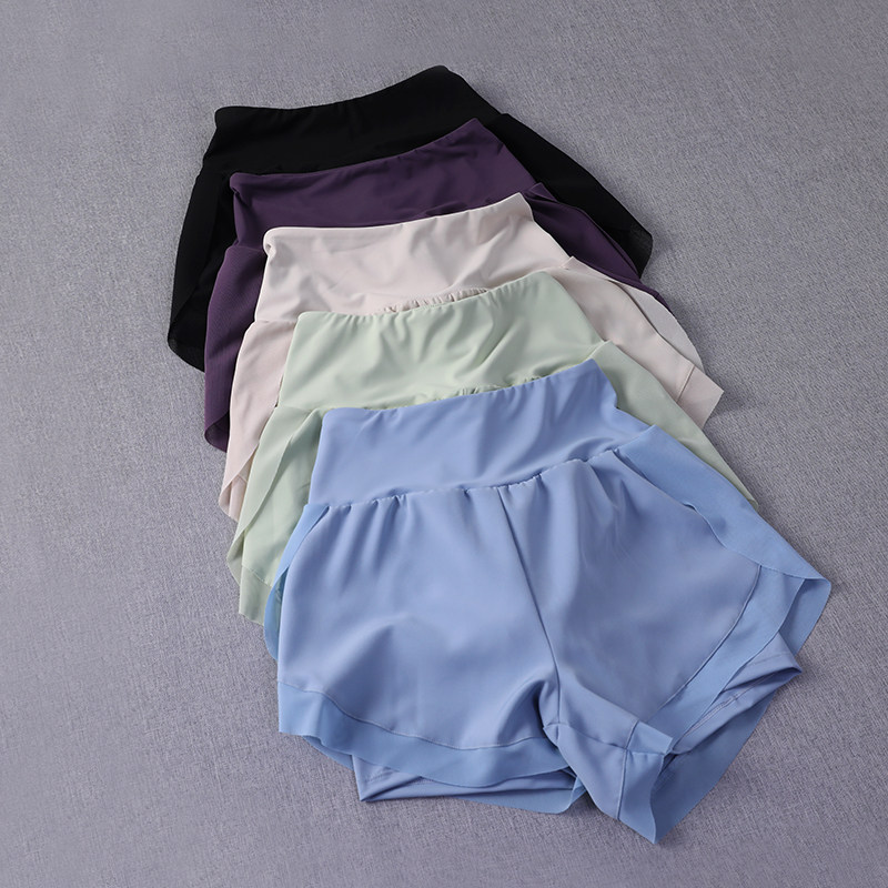 假两件运动短裤女防走光跑步健身瑜伽服高腰休闲透气宽松速干夏季,运动服/休闲服装,运动中长裤／短裤,淘宝优惠券,粉丝福利购,淘宝优惠卷
