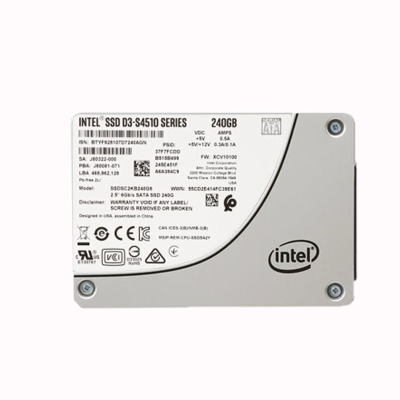 Intel/英特尔 S4510系列 1.92T 3.84T 7.68T 台式机服务器硬盘 电脑硬件/显示器/电脑周边 固态硬盘 原图主图