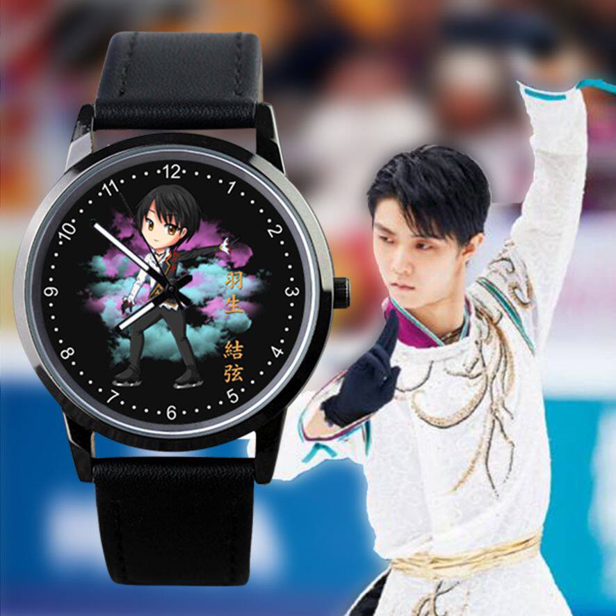 2024羽生结弦Hanyu Yuzuru同款防水手表男女学生静音考试表礼物