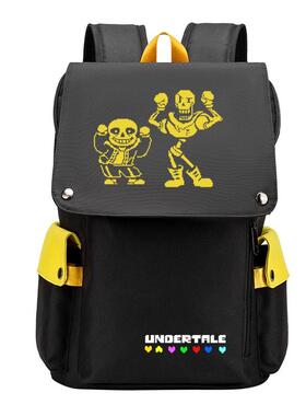 2024传说之下书包Undertale Flowey sans动漫游戏周边潮流ins双肩
