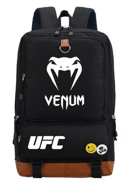 UFC毒蛇混合格斗 韩版潮流时尚MMA 大容量牛津布书包学生双肩背包