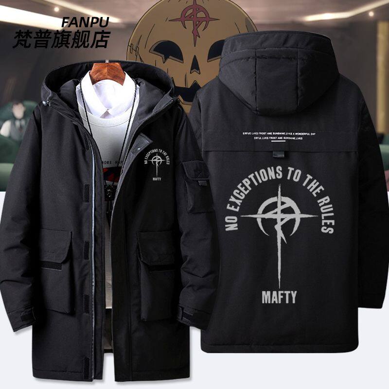 机动战士高达动漫周边衣服闪光的哈萨维二次元羽绒服冬季加厚外套