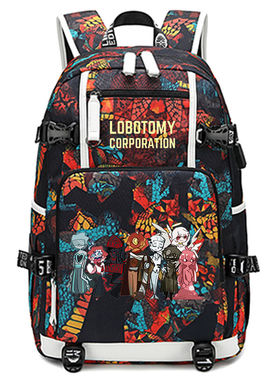 2024Lobotomy Corp脑叶公司游戏周边书包背包男学生青年大容量双