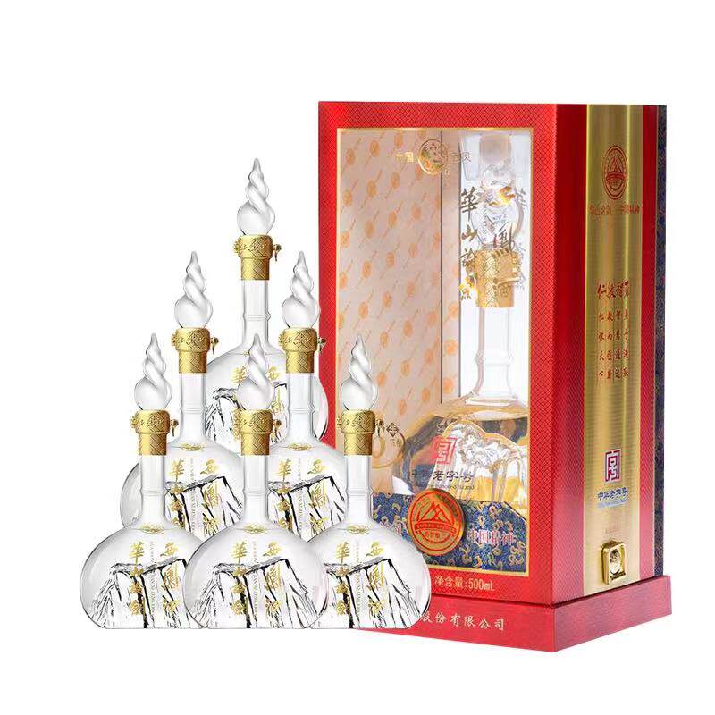 西凤酒 华山论剑16年陈酿 52度凤香型 500mlx6瓶整箱装 2017年产