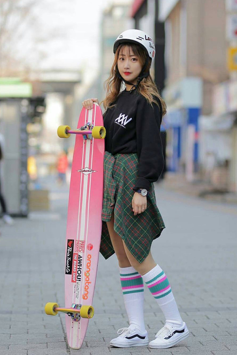 美国LongboardLarry长板滑板DC舞板平板面KomodoTT专业板女神进口