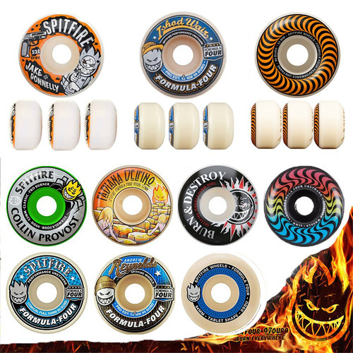 SPITFIRE小火人双翘F4滑板轮