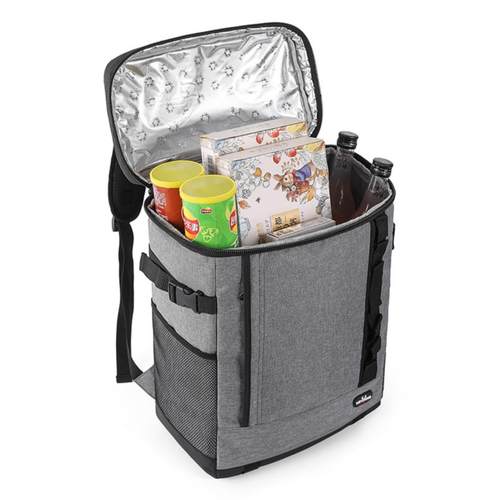 保温包户外露营冷藏包大容量双肩背包大号加厚保冷饭盒袋冰包铝箔