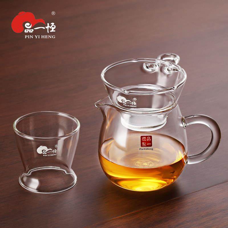 公道杯玻璃 加厚耐热耐高温公杯分茶器茶具加厚大码带把茶道茶海,餐饮具,公道杯,淘宝优惠券,粉丝福利购,淘宝优惠卷