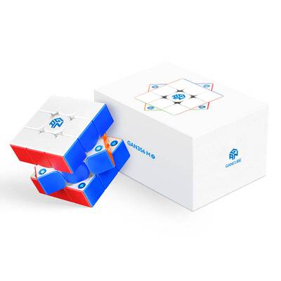 GAN356ME磁力三阶魔方Turbo磁力舱GES Pro+ 全亮雾面专业比赛魔方