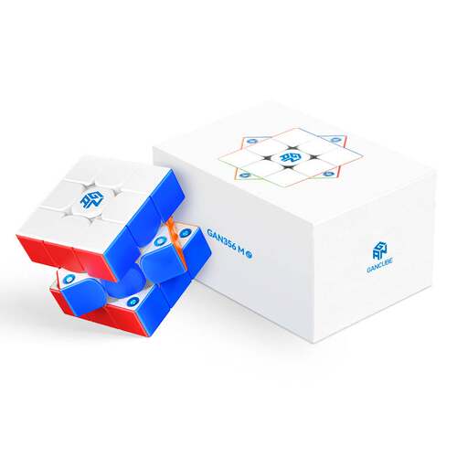 GAN356ME磁力三阶魔方Turbo磁力舱GES Pro+ 全亮雾面专业比赛魔方