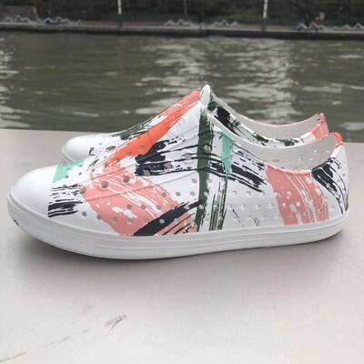 native夏季情侣包头透气洞洞鞋