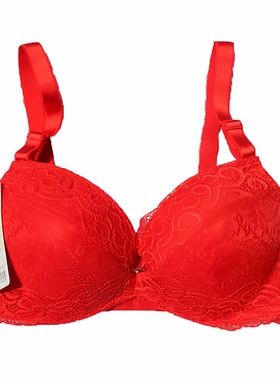 乔贝诗文胸专柜正品女士内衣 小胸平胸超聚拢加厚三排扣文胸3564