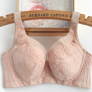 美芬琪夏季 全罩杯大胸显小文胸847聚拢调整型超薄c杯内衣95c 薄款