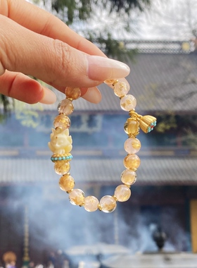 【好运连连】景区新款琉璃凤九单圈手链九尾狐手串礼物送女友闺蜜