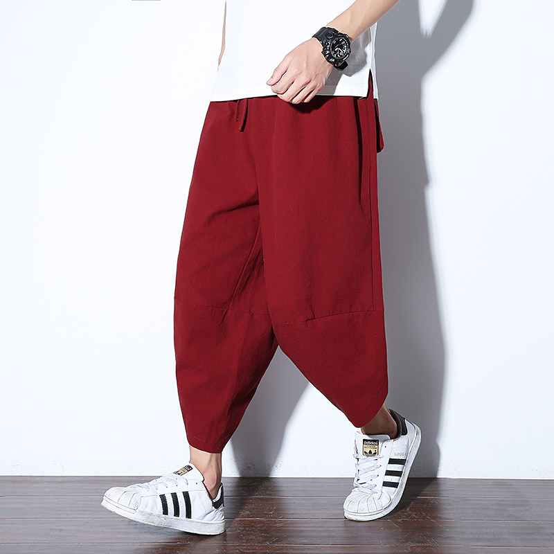 现货风夏季新款七分裤男短裤萝卜裤宽松XZ221-6-6029-P25,男装牛仔裤,星座221-6