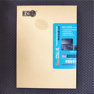 适用黑角钢化膜NEW2DSLL保护膜new2dsXL贴膜屏幕贴膜高清膜屏幕膜