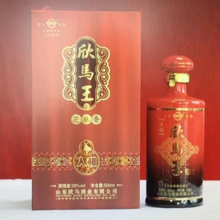 欣马王芝麻香酒人和系列高端马场酒38度盒装东营特产尊享商务高级