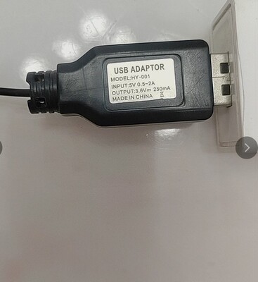 4.5V海洋王手电AL034V52充电器充电线50CM DC2.0钢包铜USB ADAPTOR HY-001 5V 0.5-2A 3.6V 250MA电源线玩具