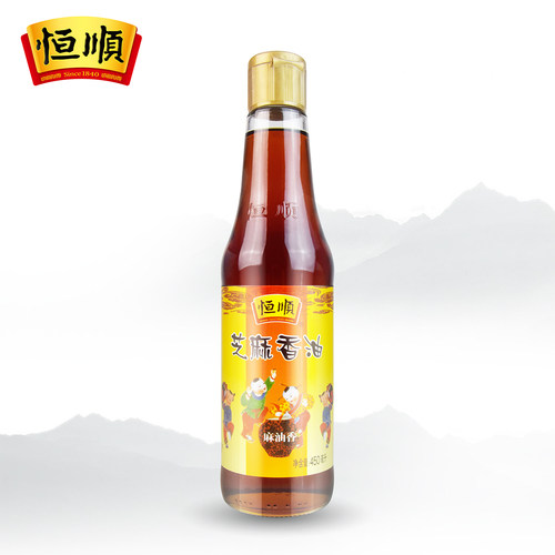 恒顺芝麻香油450ml压榨