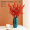 Ceramic vase and red fruit set