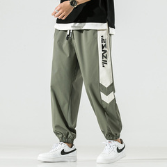 Casual pants men's middle and small youth Japanese spring and autumn leisure sports fashion brand men's trousers
