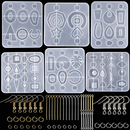 Earring Pendant Resin Molds Silicone Mold For DIY UV Resin
