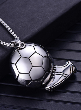 HNSP Football Soccer Star Leo Messi Pendant Chain Necklace