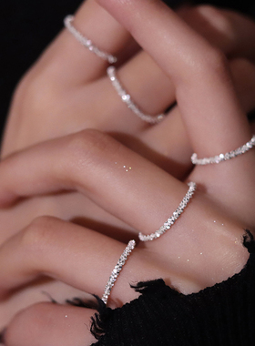 New New Arrival 2023 Fashion  Sparkling Ring Simple Style