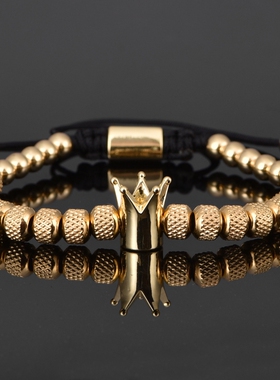 2024Luxury Crown Men Bracelet 316L Stainless Steel Bracelet