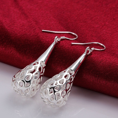 New Charm 925 Sterling Silver Earrings for Women Jewelry