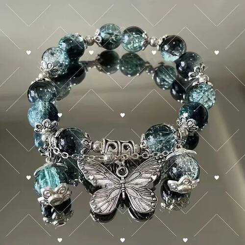 Fashion Design Gradient Crystal Beads Bracelet for Women