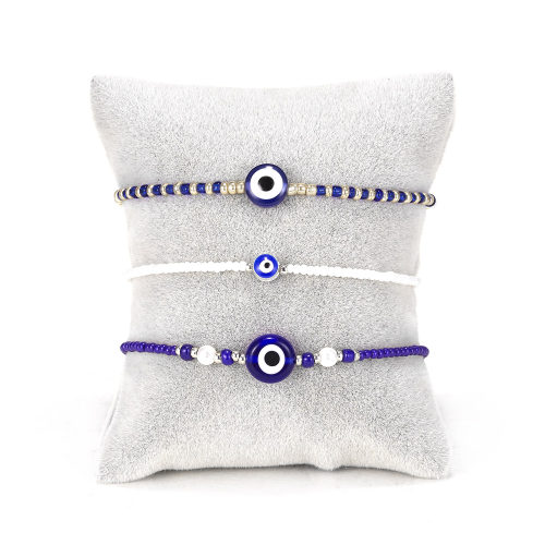 Handmade Lucky Black String Bracelet Evil Eye Charm