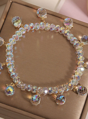 Crystal Fashion Charm Bracelet for Woman 2022 New Beaded