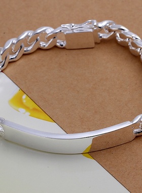 Charm 925 stamped silver design noble pretty 10MM Mens