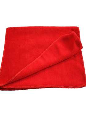 敏胤JZ- C603 40*40CM 48G超细纤维多功能抹布单位：条颜色：红色