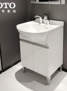 TOTO浴室柜组合镜柜套装LDSW601W/K 落地式小户型收纳柜60CM(06)