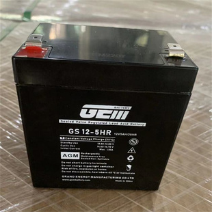 GEM蓄电池 GS12-5HR 12V5AH/20HR 免维护可充电电池