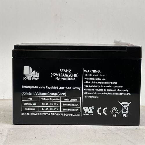 LONGWAY龙威6FM12蓄电池12V12AH