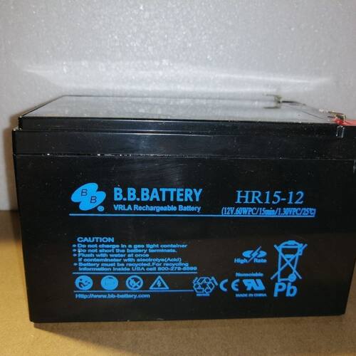 BB美美蓄电池HR15-12BB美美12V1