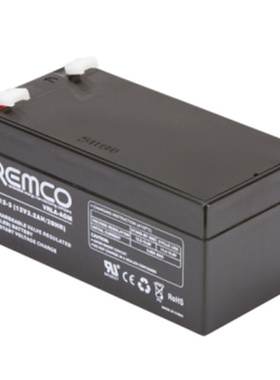 REMCO蓄电池 RM12-3 12V3.2AH/20HR 免维护可充电电池