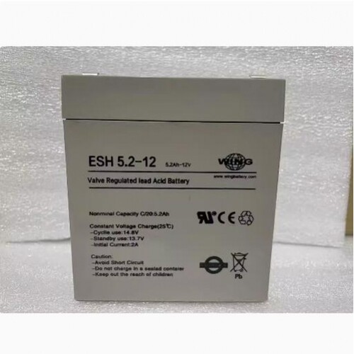 WING蓄电池12v5.2ahESH5.2-12