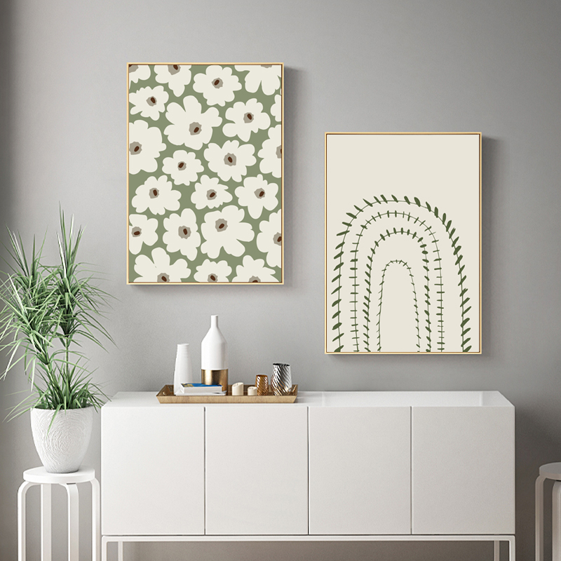 花卉小清新卧室客厅装饰画