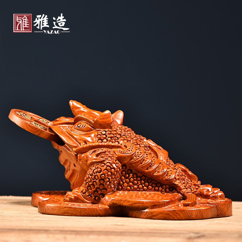 花梨木雕新中式家居摆件