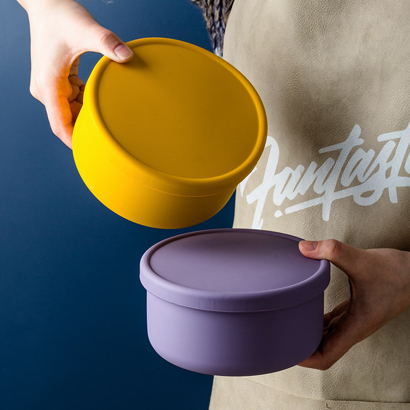 泡面碗带盖餐盒微波炉加热便当盒水果硅胶饭盒上班族高颜值日式,餐饮具,碗,淘宝优惠券,粉丝福利购,淘宝优惠卷