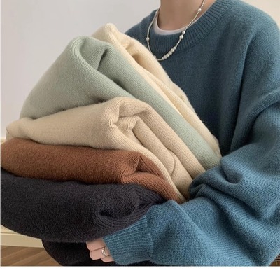 毛衣男春秋款宽松慵懒风高级感潮