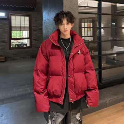 夹克棉服男保暖棉衣外套加厚羽绒