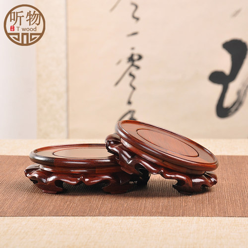 红木紫砂茶壶玉器花盆佛像底座