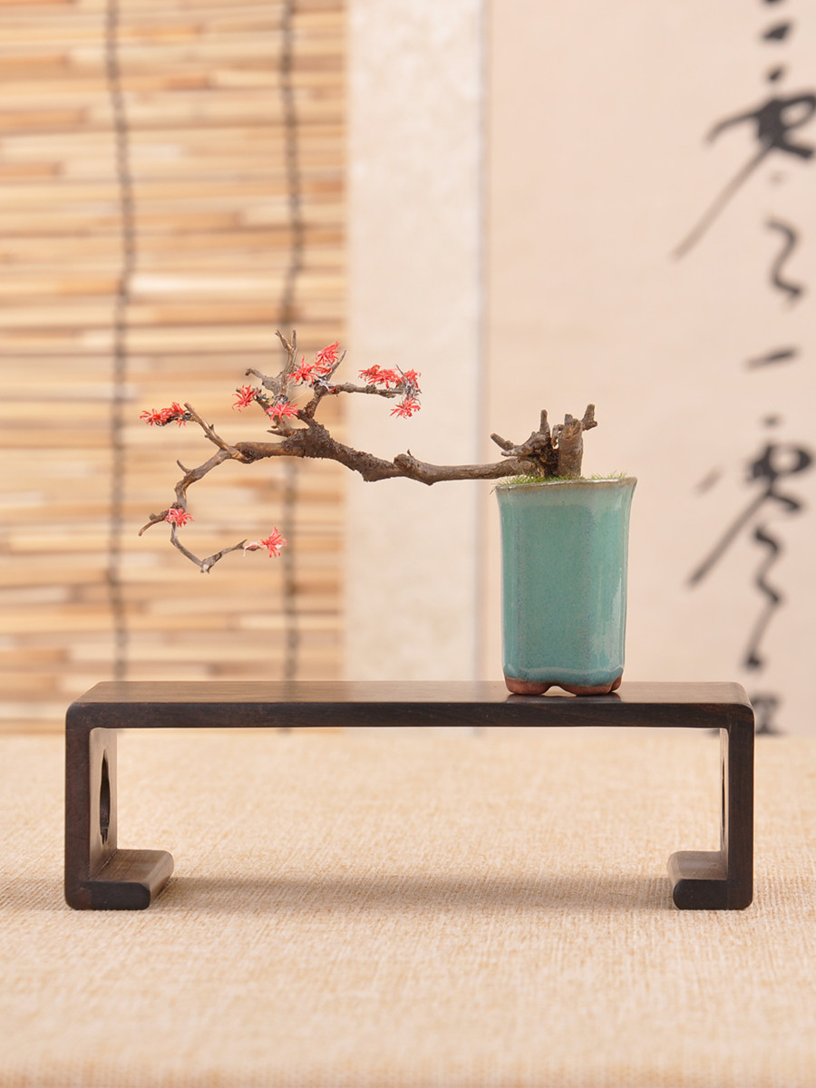 红木底座长方形奇石玉石饰品佛像花瓶花盆茶壶小盆景明式木支架