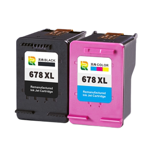 天冉兼容惠普678墨盒 HP1018 1518 2515 2548 2648 3515 3548 4518 4648打印机墨盒 可加墨xl改装连喷黑彩色